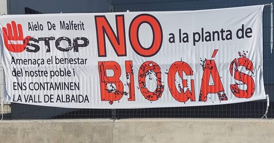 Des de l’Associació Veïnal i els empresaris d’Aielo de Malferit insten a continuar dient ‘No’ a la planta de biogàs