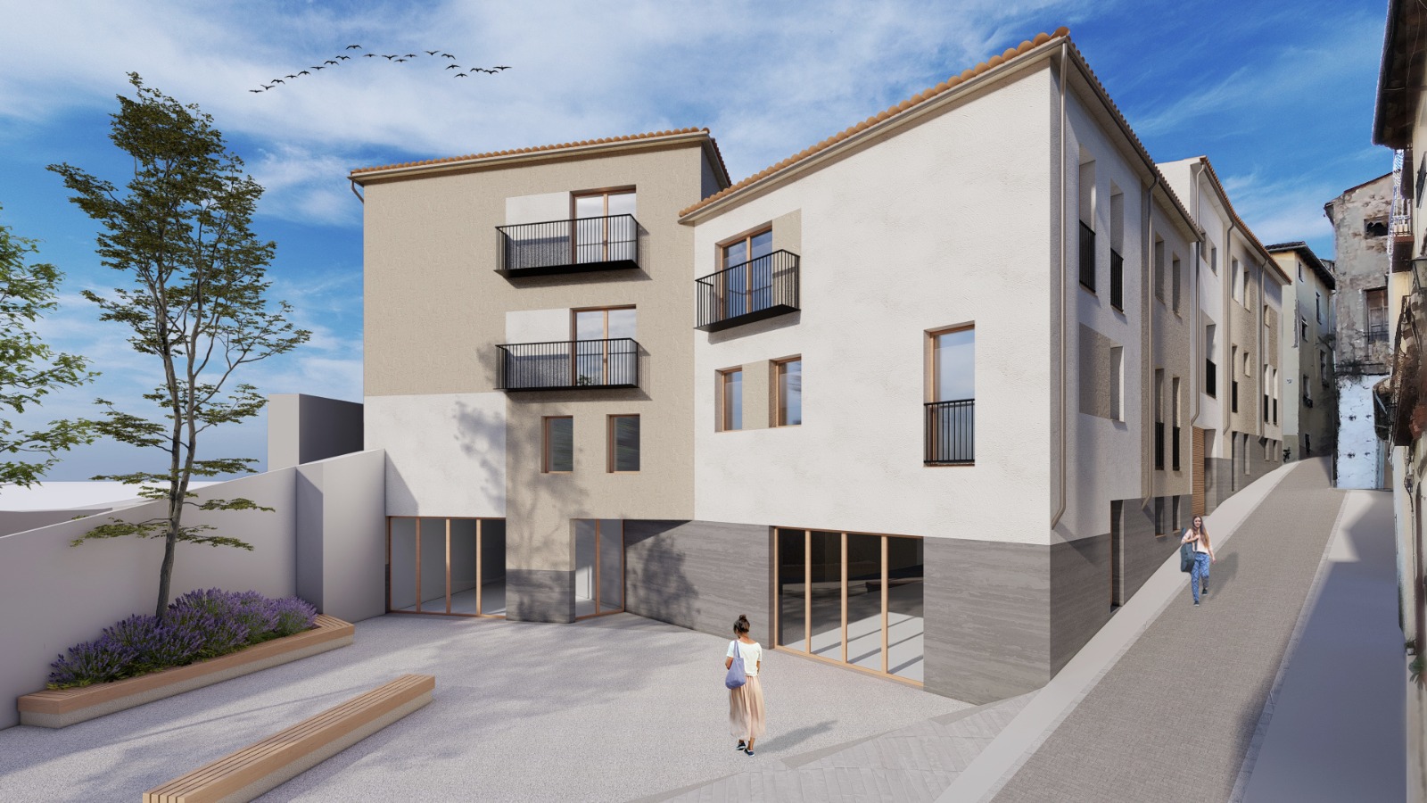 El projecte de vivendes en sòl públic de La Vila d’Ontinyent, cada vegada més prop