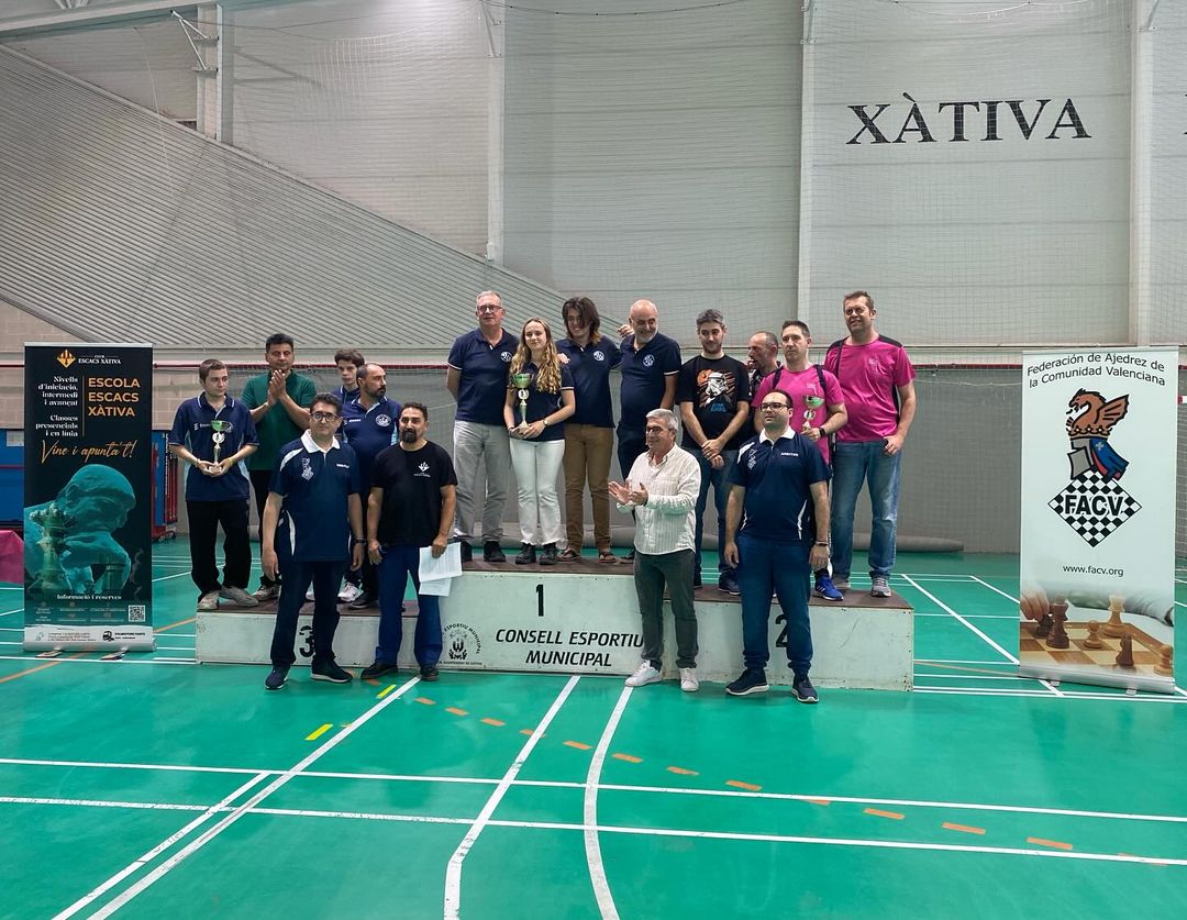 El club Escacs L’Olleria, subcampió provincial a la Copa Federació
