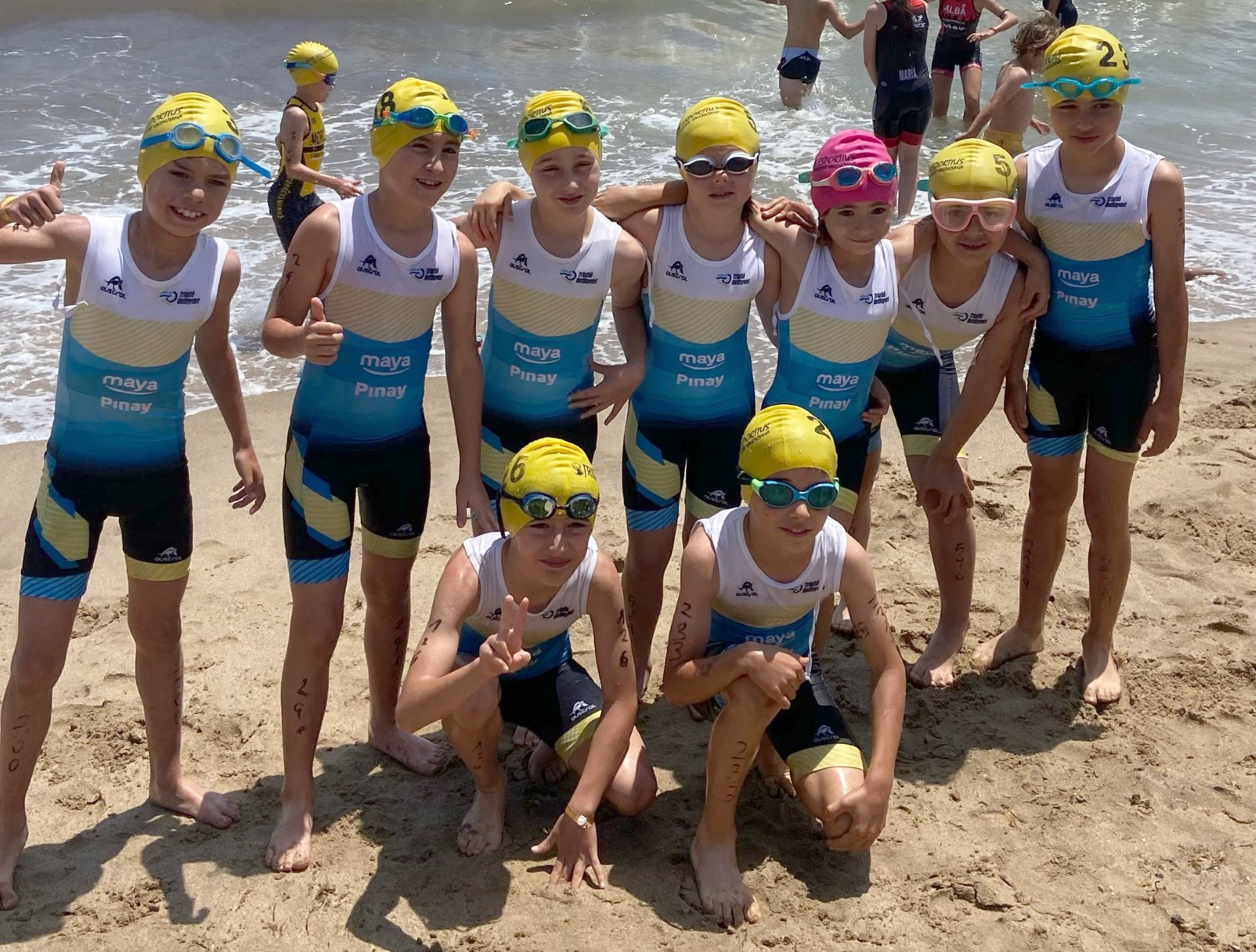 Dos pòdiums per al Triatló Ontinyent a la prova de Puçol