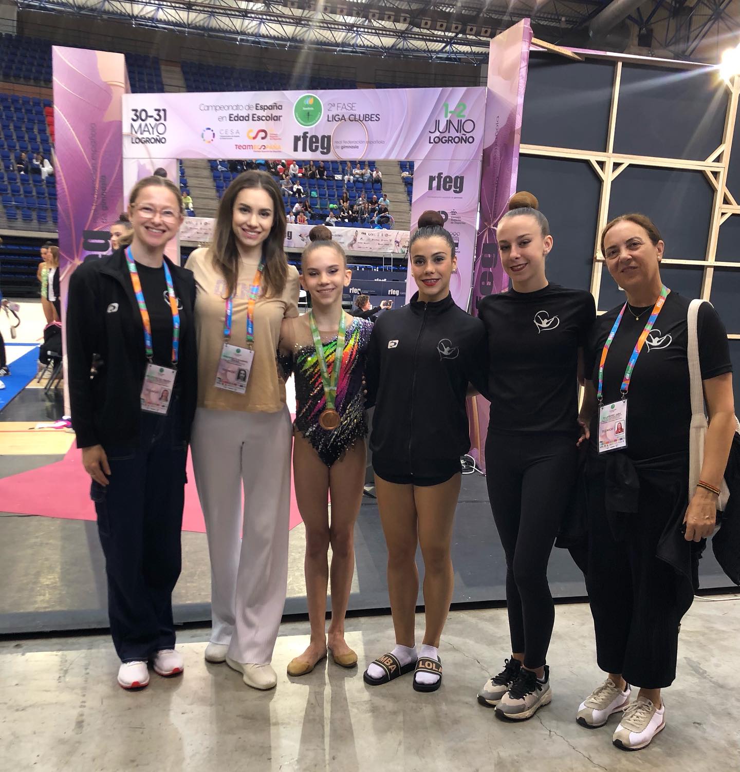 Dos bronzes per al CD Ontinyent de gimnàstica a la segona fase de la Lliga Iberdrola