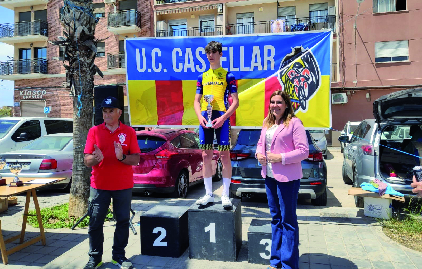 Fran Gramage, del Club Ciclista Ontinyent, se situa líder de la Challenge Comunitat Valenciana