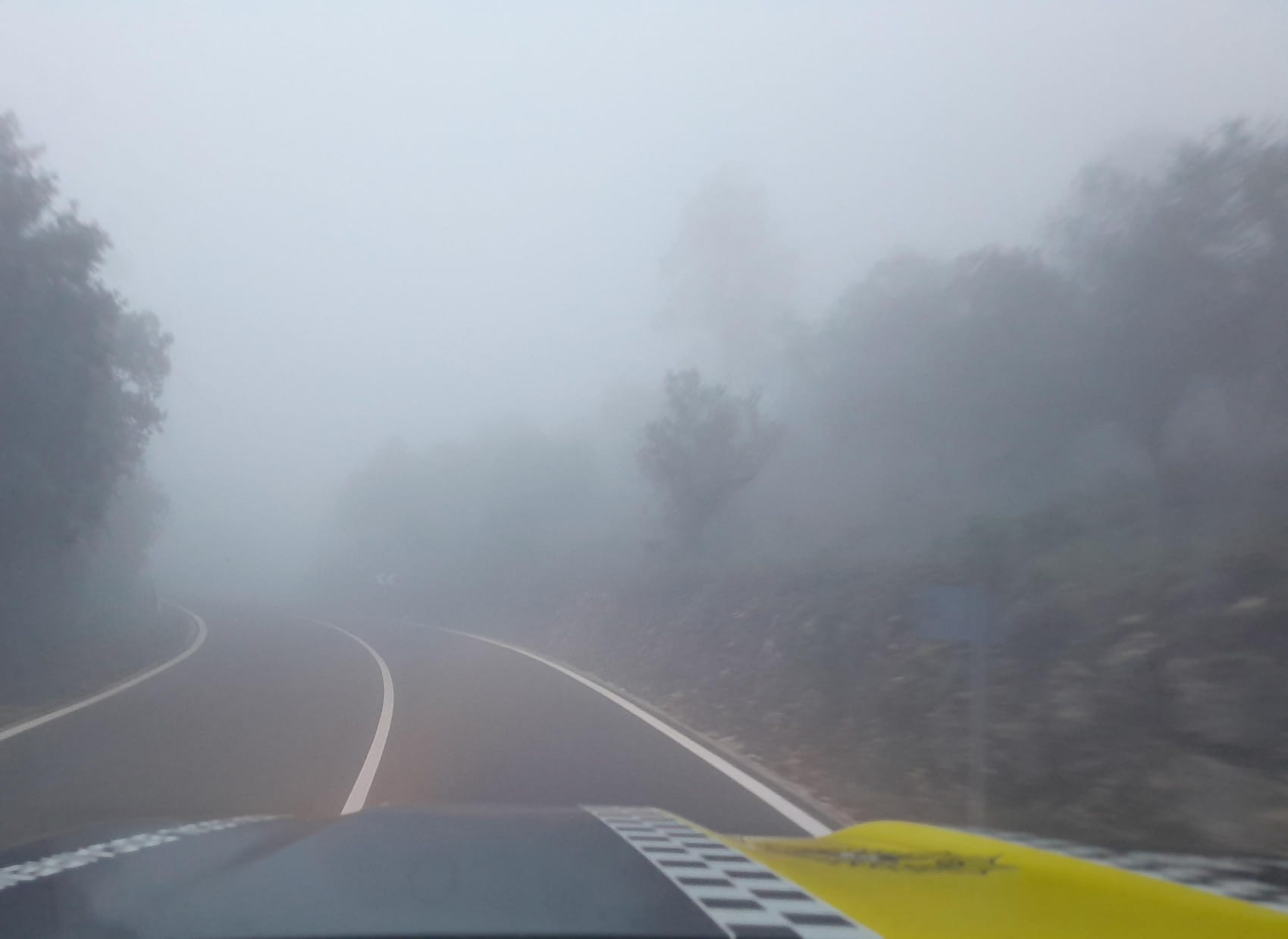 La niebla juega una mala pasada a una madre y su hijo en Bocairent