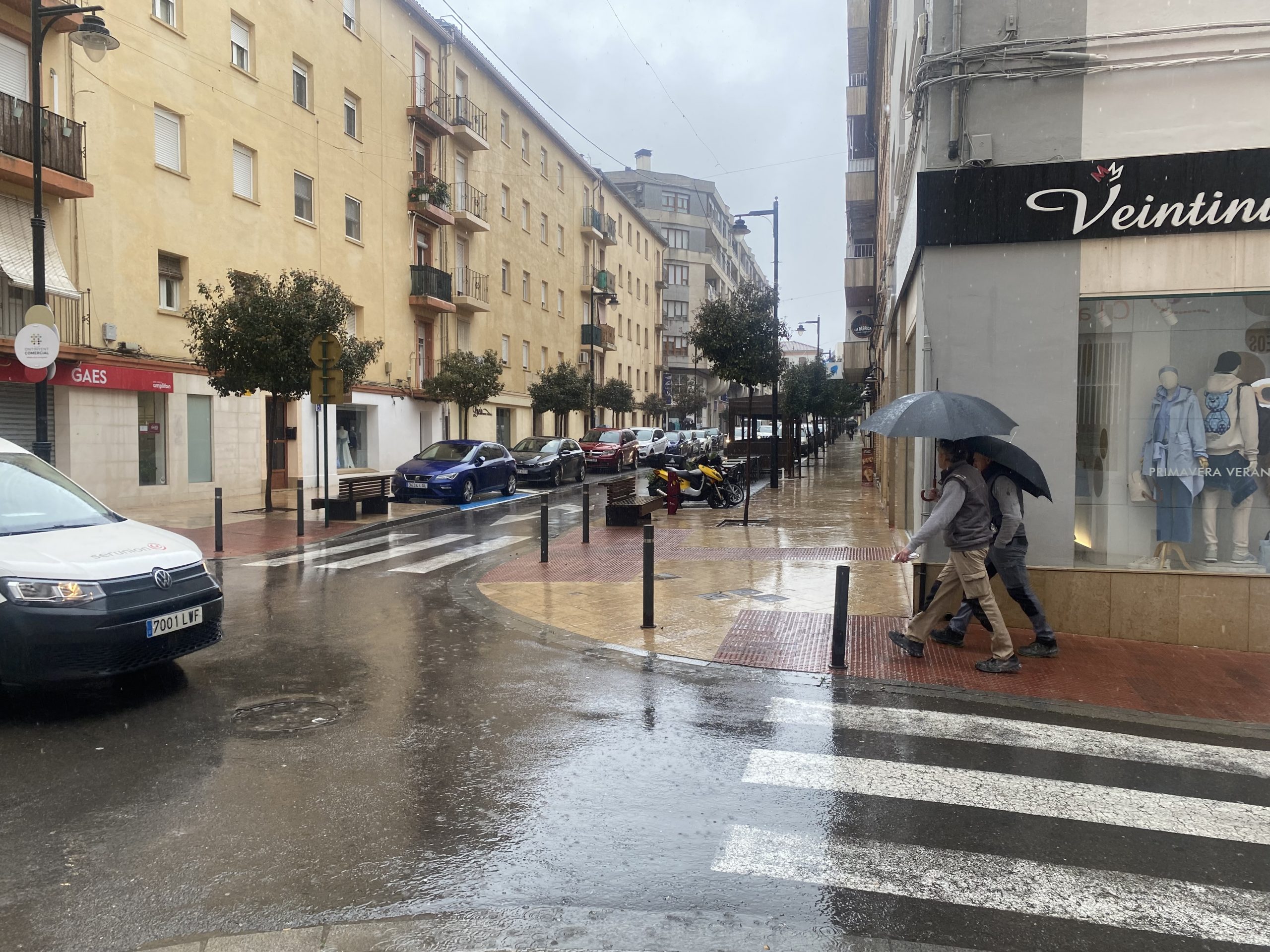 Fin de semana de lluvias en la Vall d’Albaida con Rugat a la cabeza con casi 100 mm